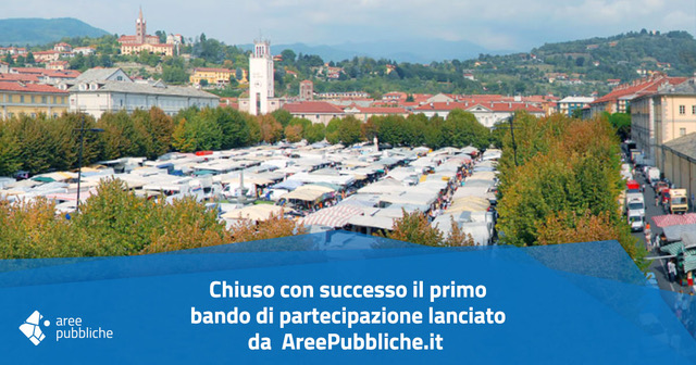 successo per il primo bando lanciato da Aree Pubbliche