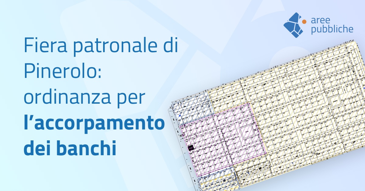 Fiera Patronale di Pinerolo: ordinanza per l’accorpamento dei banchi