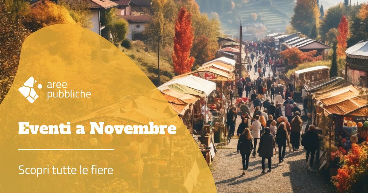 Fiere in Piemonte: tutti gli appuntamenti di novembre 