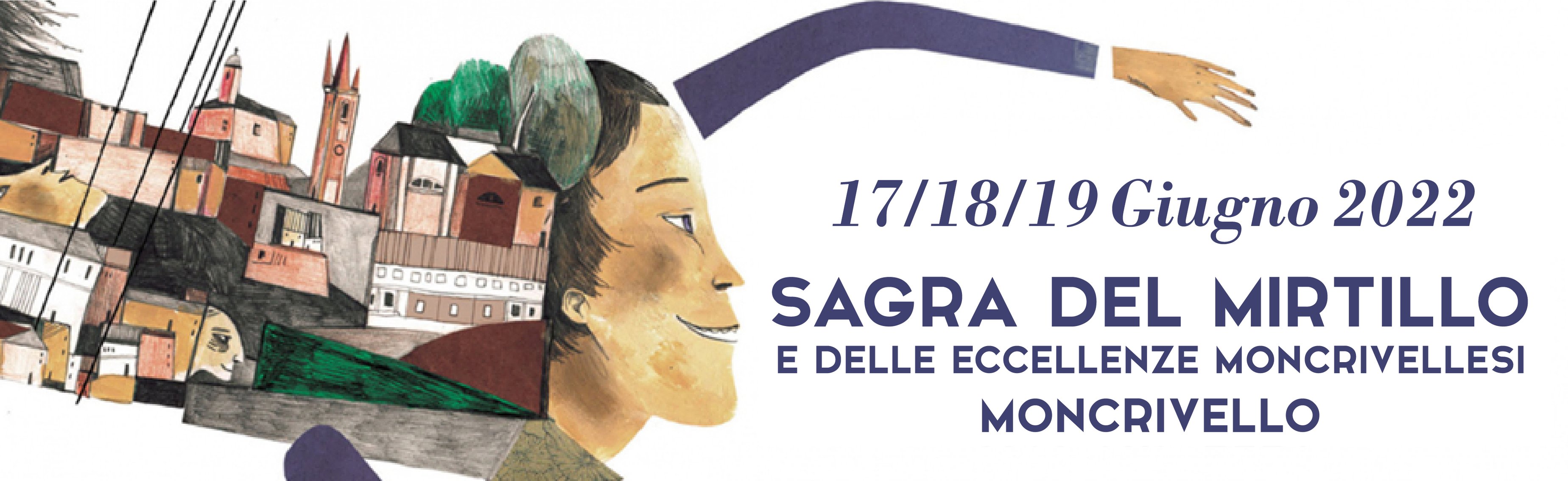 Sagra del Mirtillo e delle Eccellenze Moncrivellesi Locandina sagra del Mirtillo e delle Eccellenze Moncrivellesi