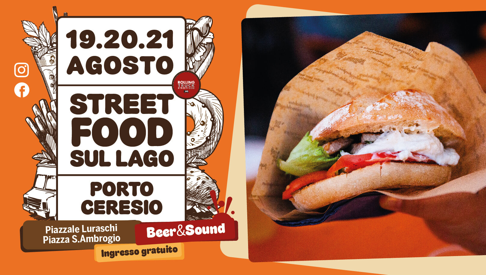Rolling Truck Street Food - Porto Ceresio