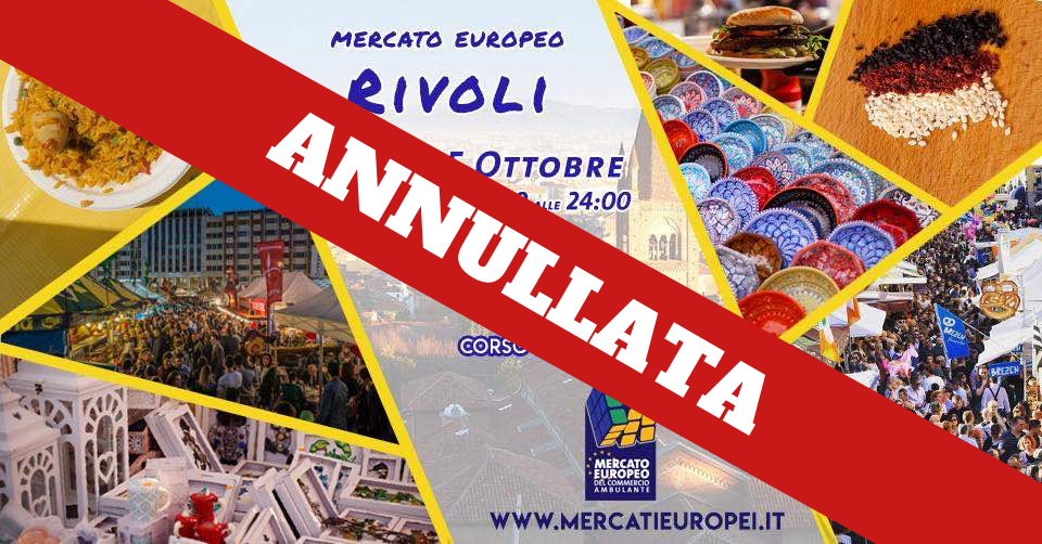 Mercato Europeo Rivoli 2020 - Annullato