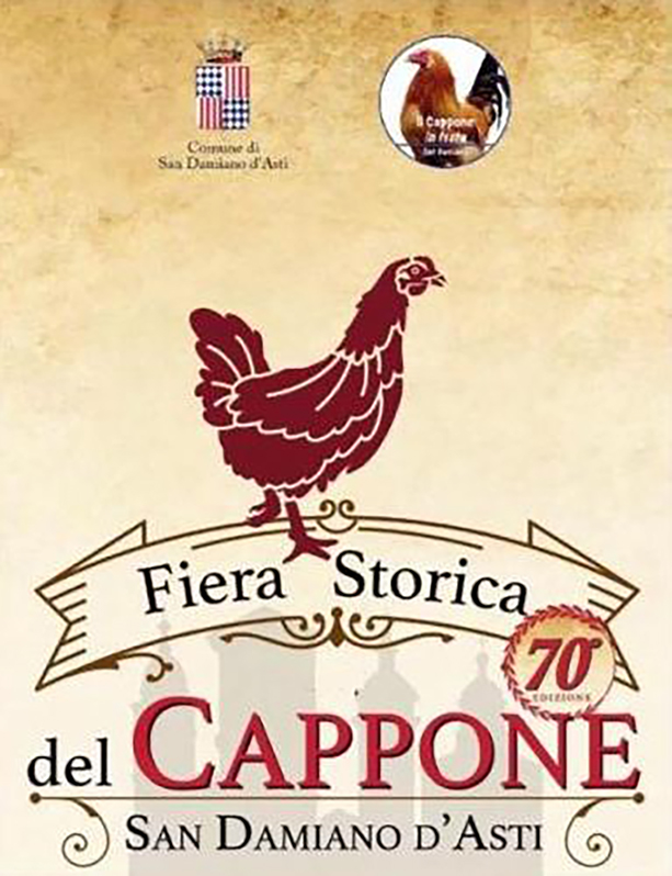 Fiera Storica del Cappone Nostrano di San Damiano d`Asti 2019