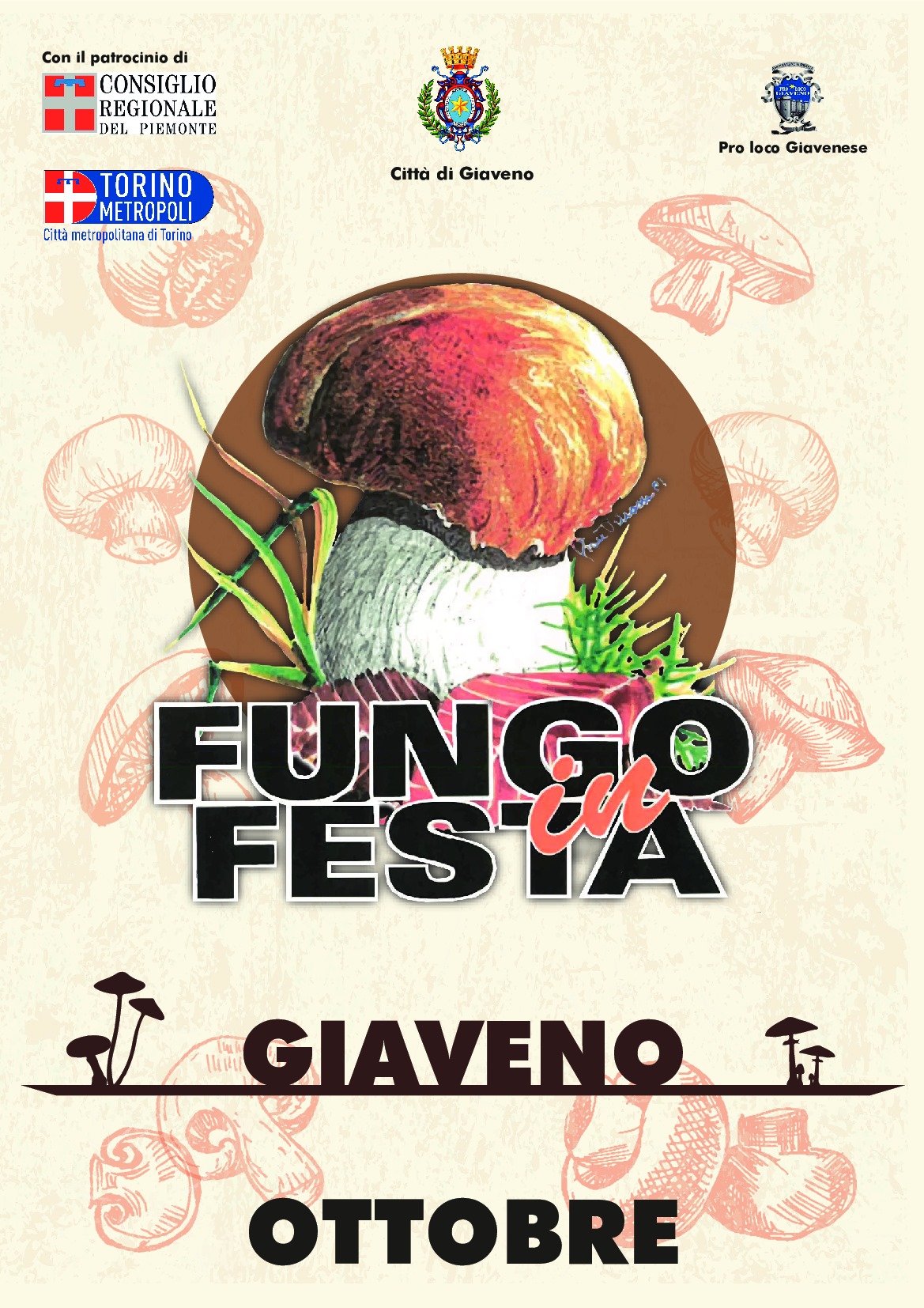 Fungo in festa 2020 a Giaveno