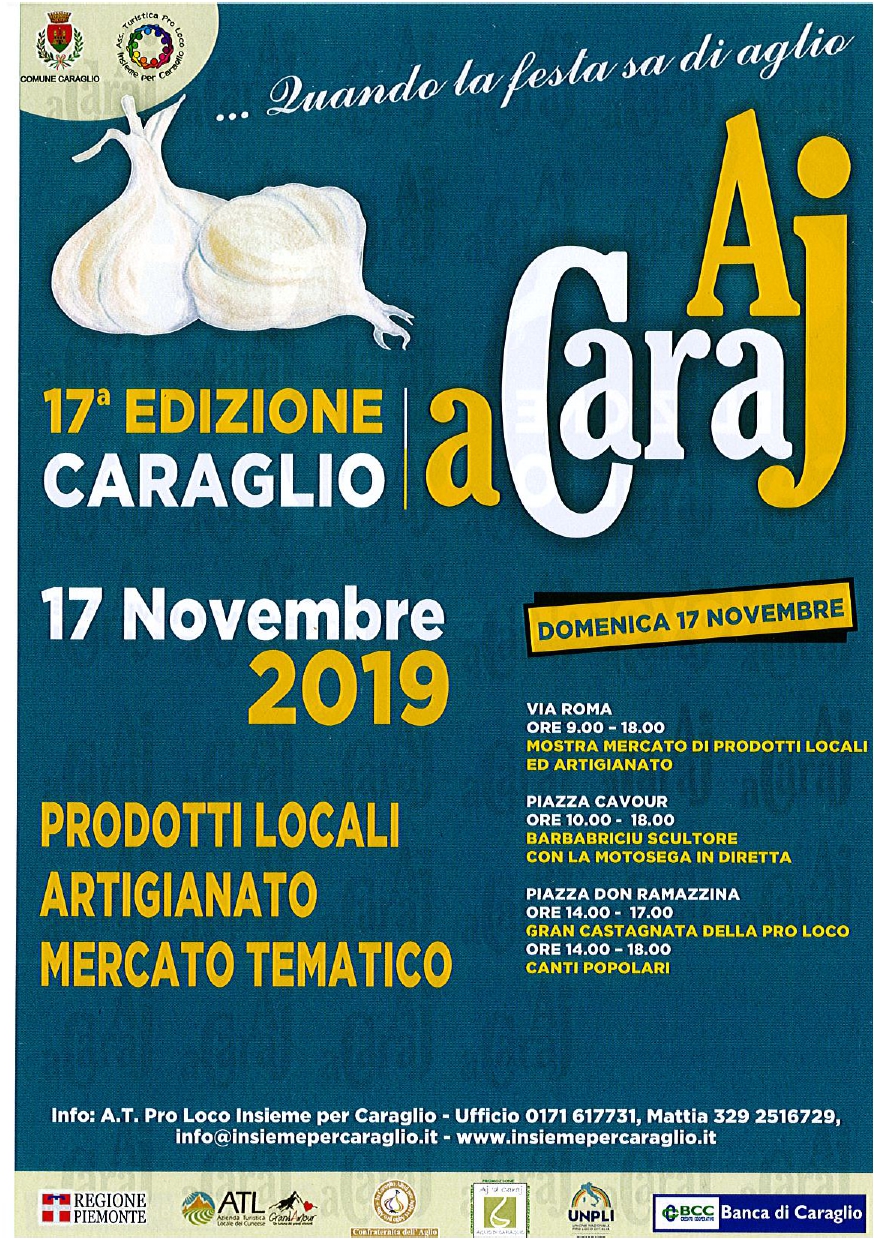 Fiera aglio Caraglio