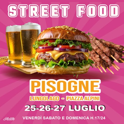 Locandina evento PISOGNE (BS) - MUSIC FESTIVAL & STREET FOOD