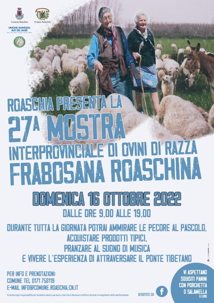 Mostra Interprovinciale Ovini di Razza Frabosana Roaschina – 29^ Edizione