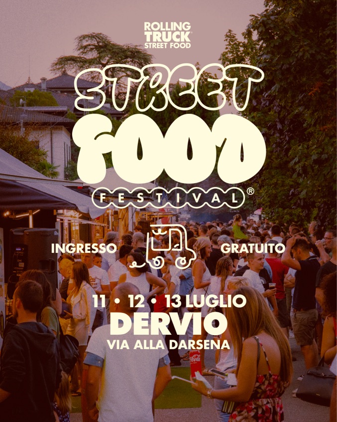Locandina evento Rolling Truck Street Food Festival – Dervio (LC)