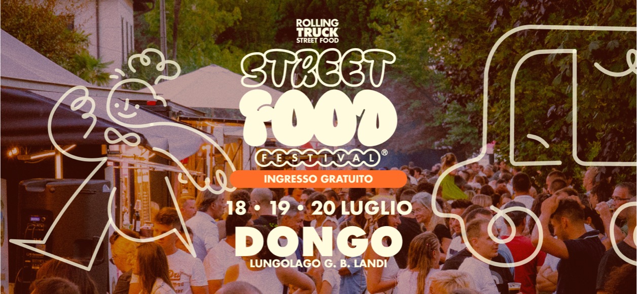 locandina evento Rolling Truck Street Food Festival – Dongo