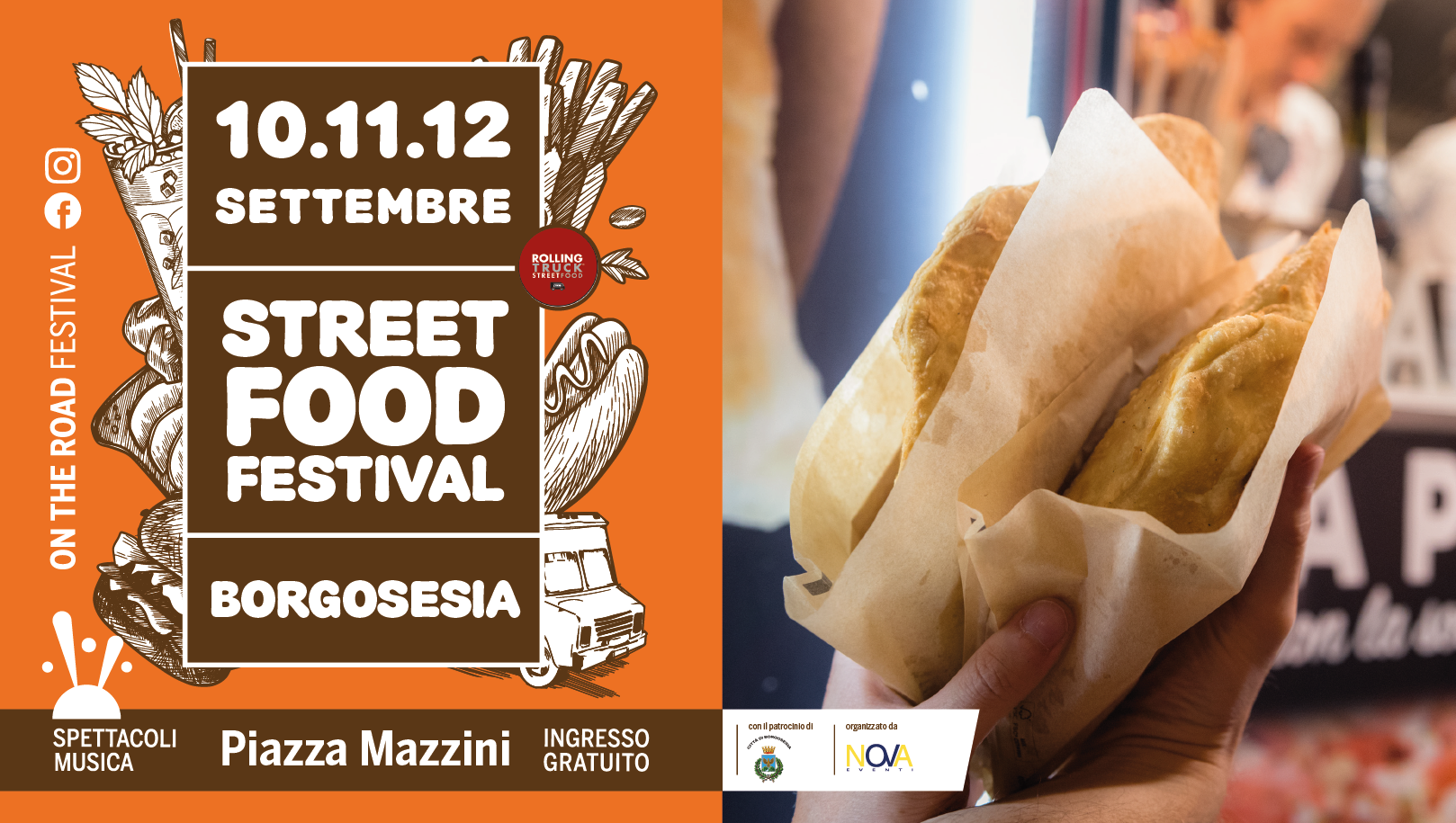 IL MIGLIOR CIBO DI STRADA SU TRUCK ARRIVA A BORGOSESIA IL MIGLIOR CIBO DI STRADA SU TRUCK ARRIVA A BORGOSESIA