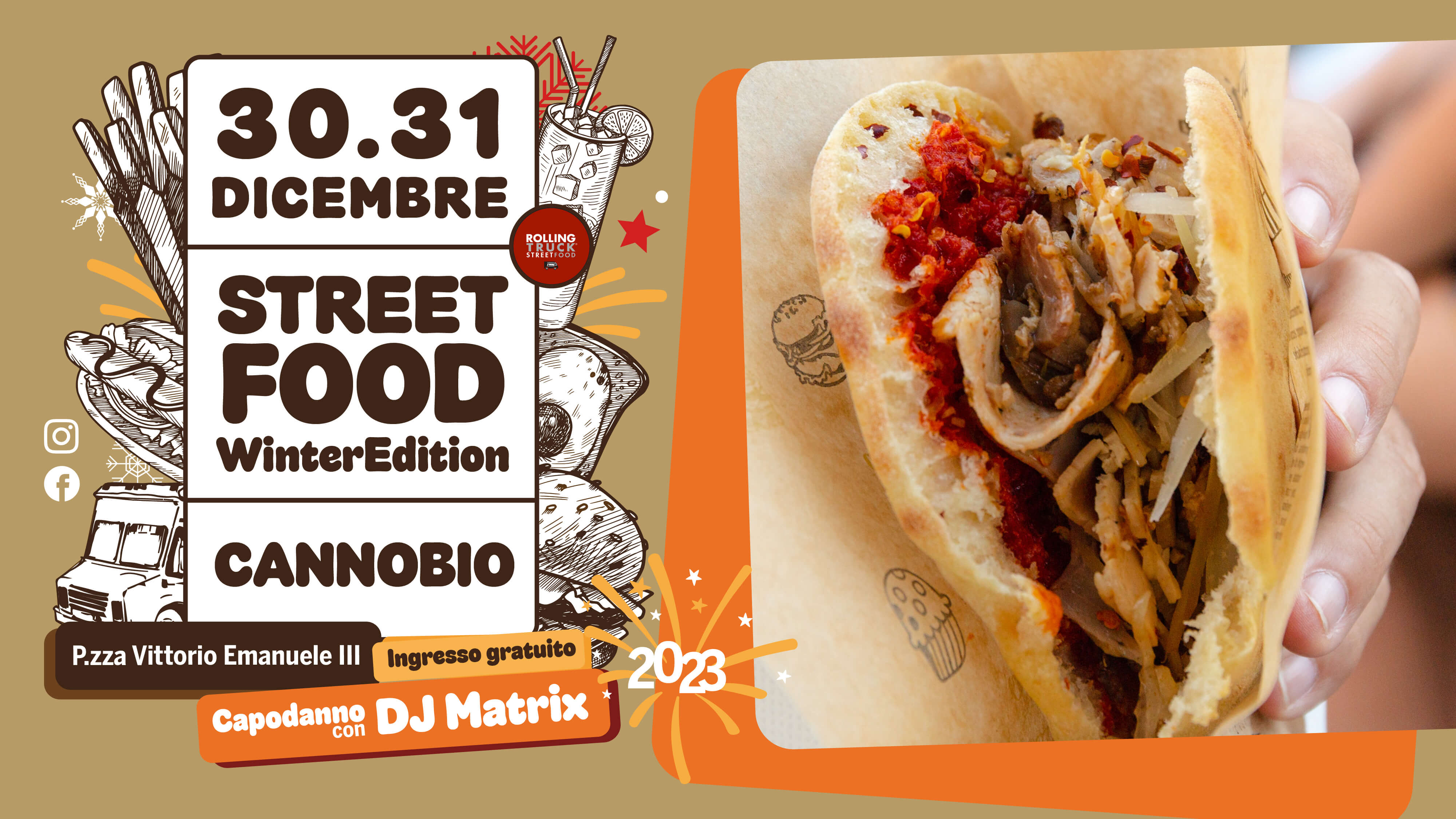 Capodanno con Rolling Truck Street Food - Cannobio