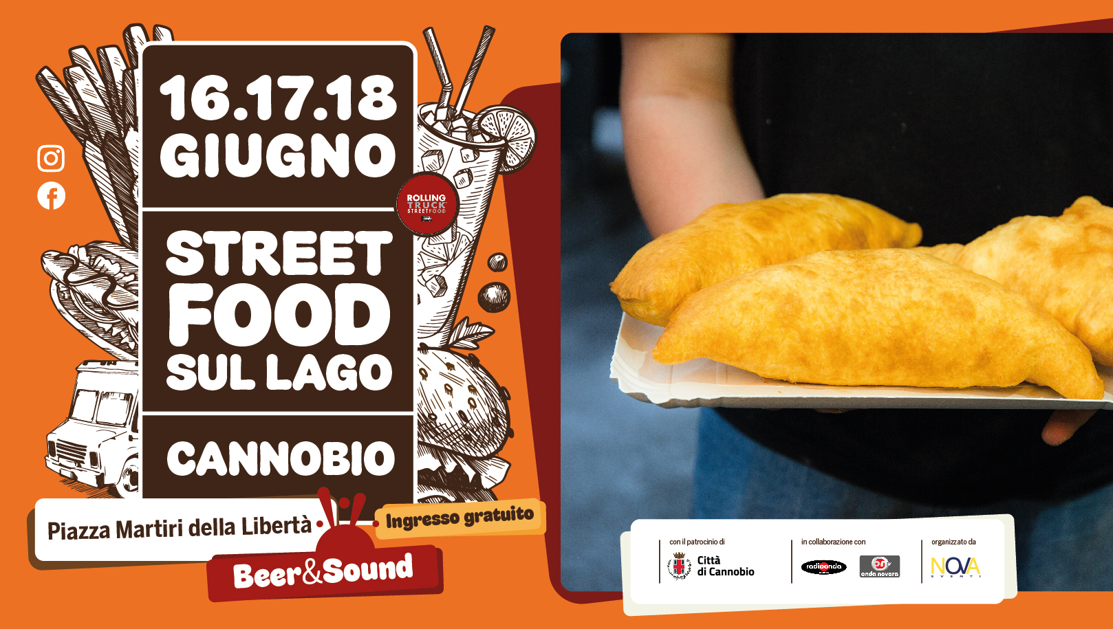 Evento fieristico Rolling Truck Street Food Evento fieristico Rolling Truck Street Food nella località Cannobio