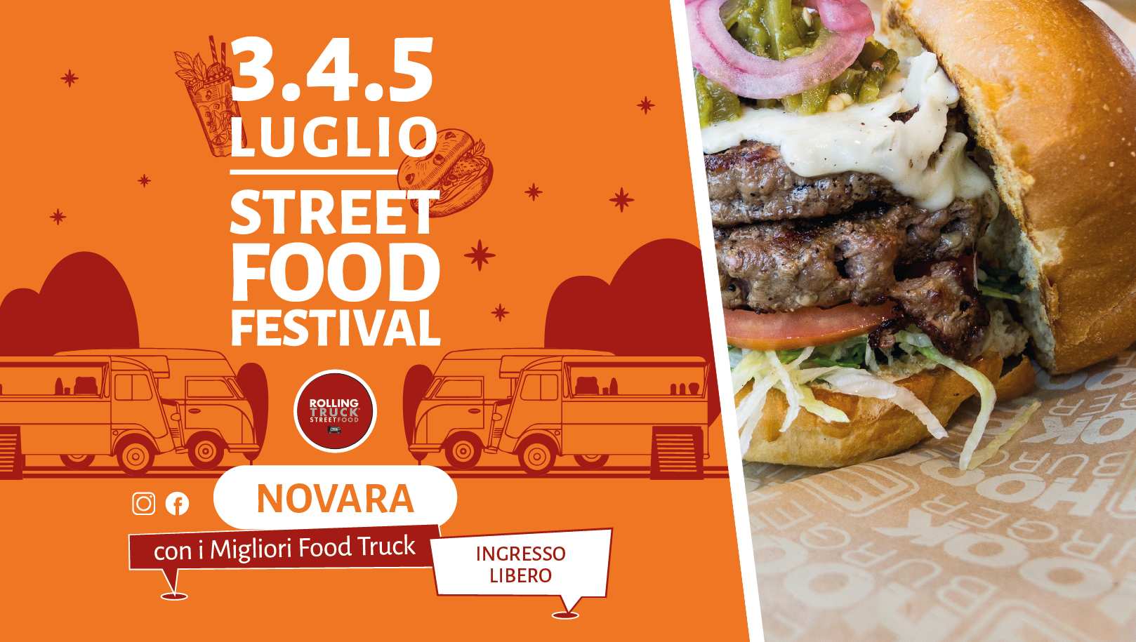 Rolling Truck Street Food 2020 - Novara