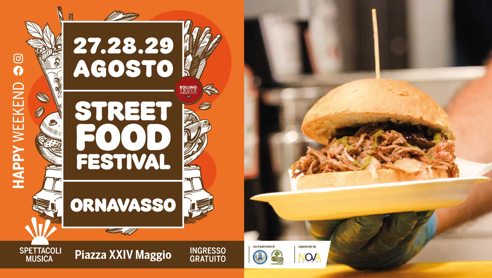 ORNAVASSO: UN WEEK-END ALL’INSEGNA DEL MIGLIOR CIBO DI STRADA