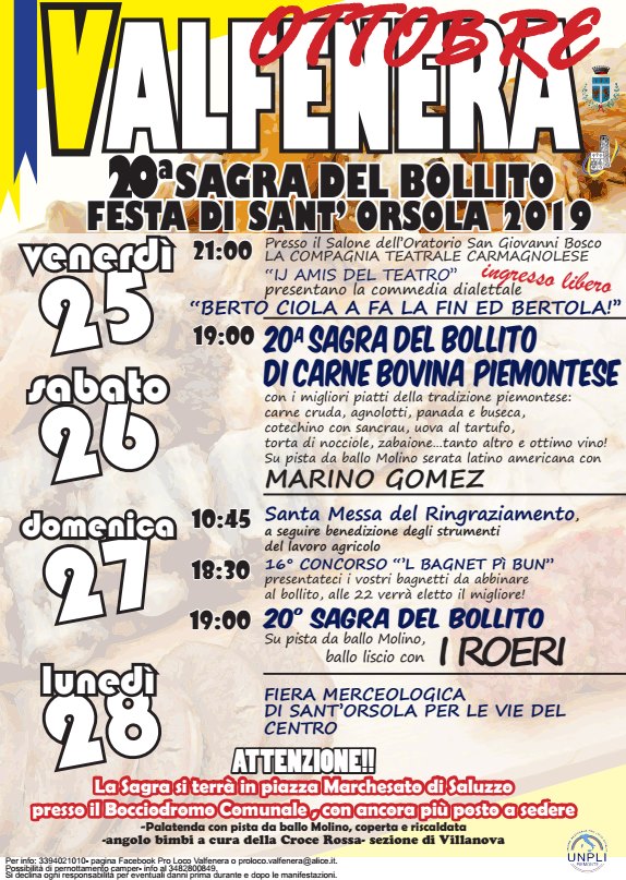 Sagra Bollito Valfenera