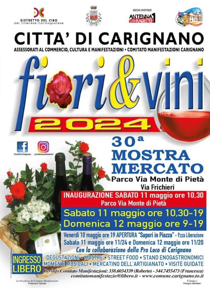 Fiera Fiori e Vini locandina