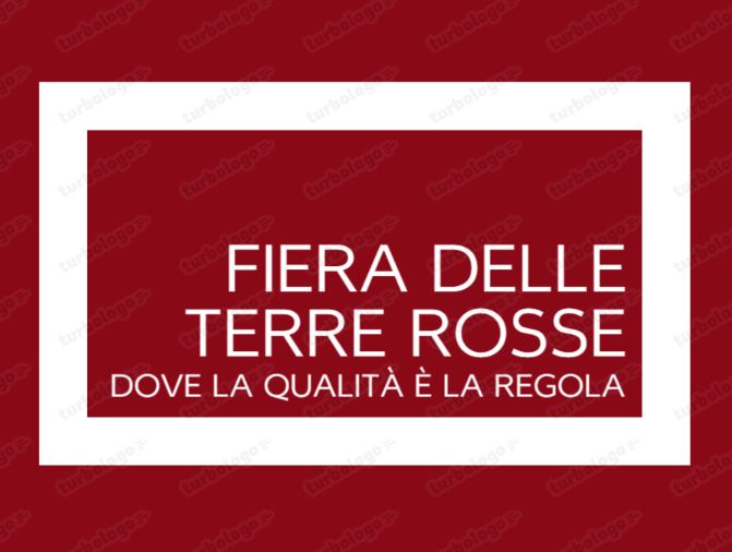 Fiera delle Terre Rosse locandina