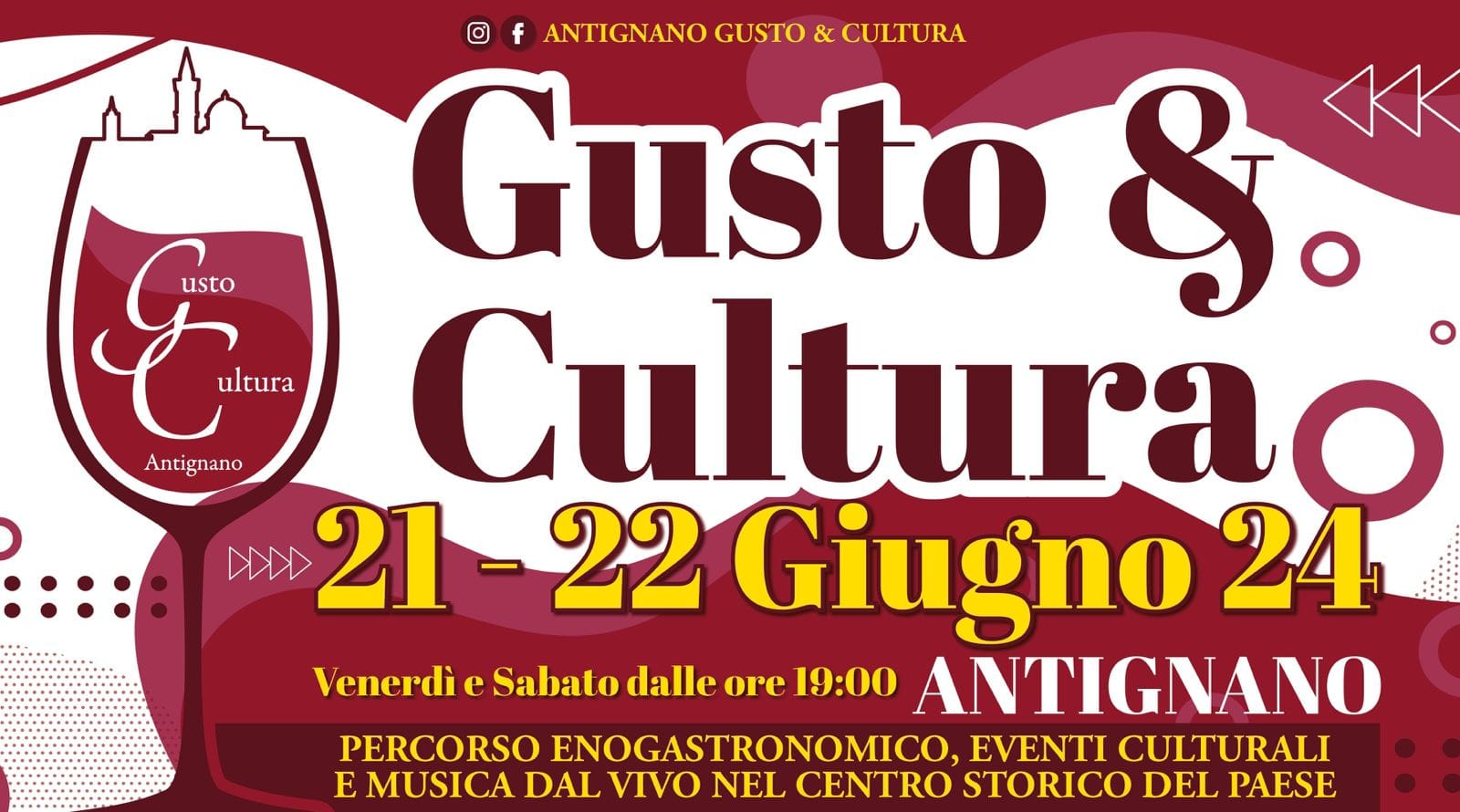 Gusto & Cultura locandina