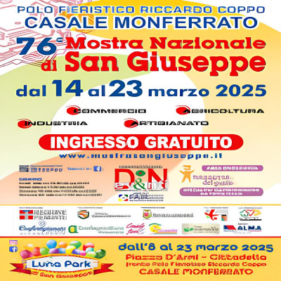 76^ Mostra Nazionale di San Giuseppe locandina