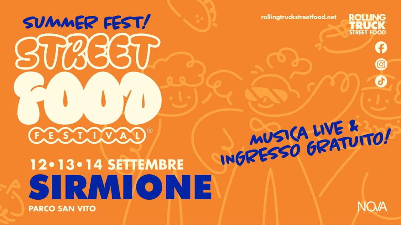 Locandina Rolling Truck Street Food – Sirmione