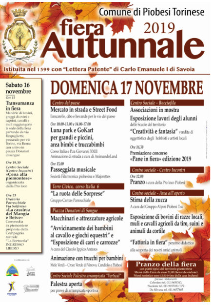 Fiera Autunnale Piobesi