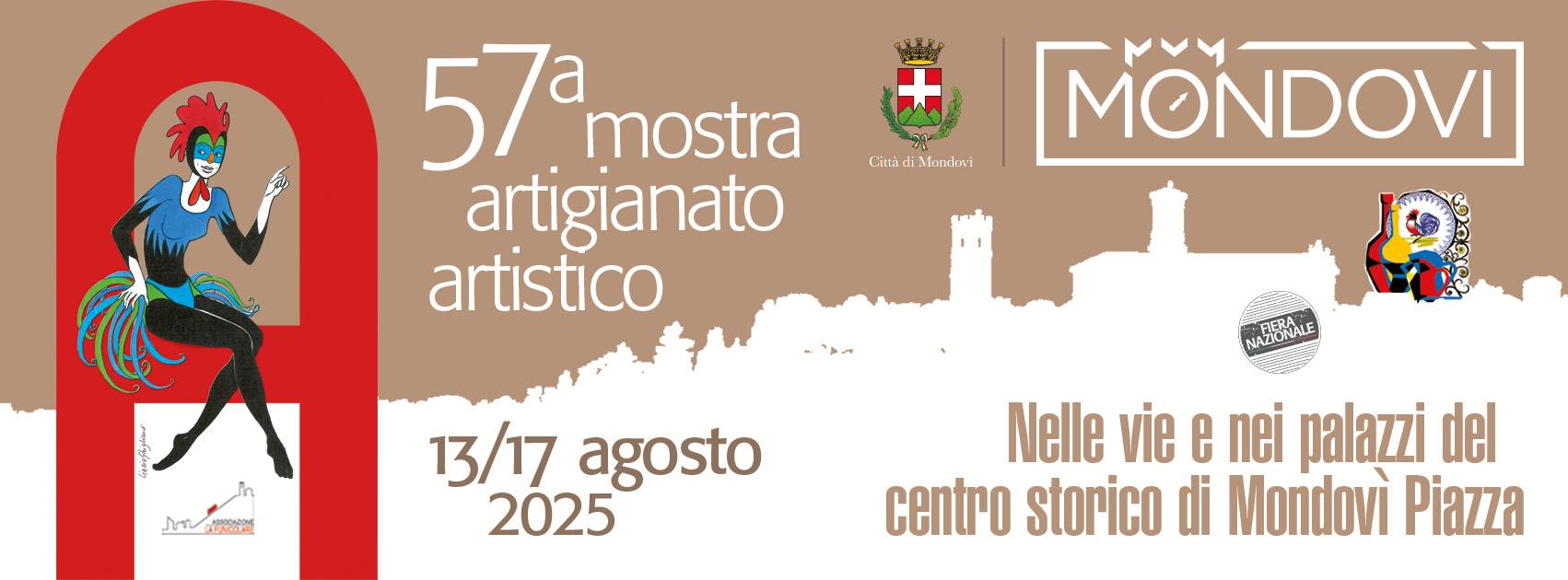 Locandina evento Mostra Nazionale dell’Artigianato Artistico