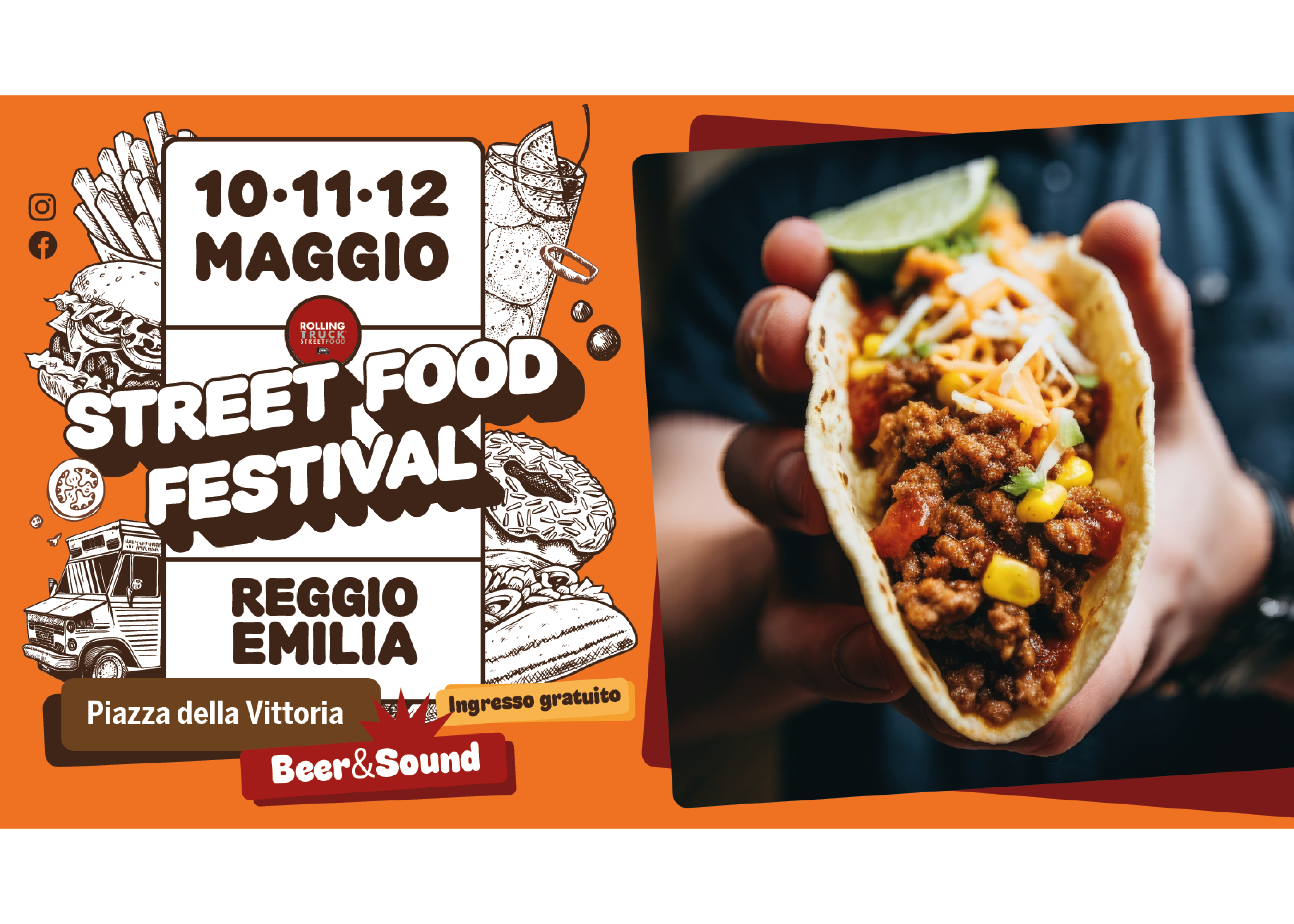 ROLLING TRUCK STREET FOOD FESTIVAL - Reggio Emilia