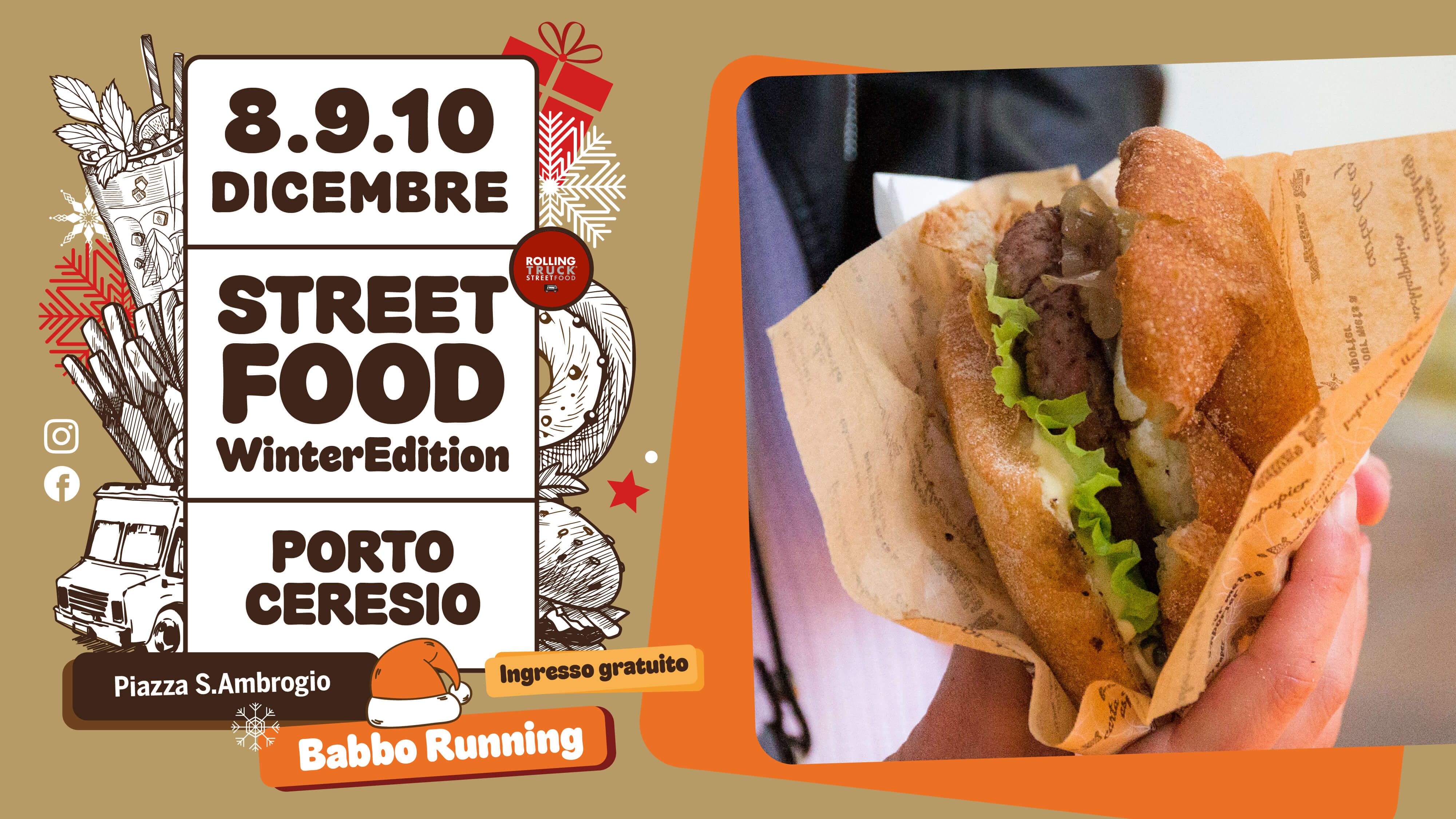 Rolling Truck Street Food - Porto Ceresio Winter Edition