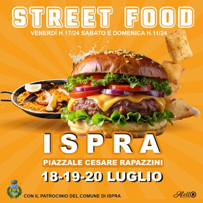 Locandina evento MUSIC FESTIVAL & STREET FOOD -  ISPRA (VA) 